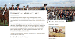 Desktop Screenshot of militaryartprints.com